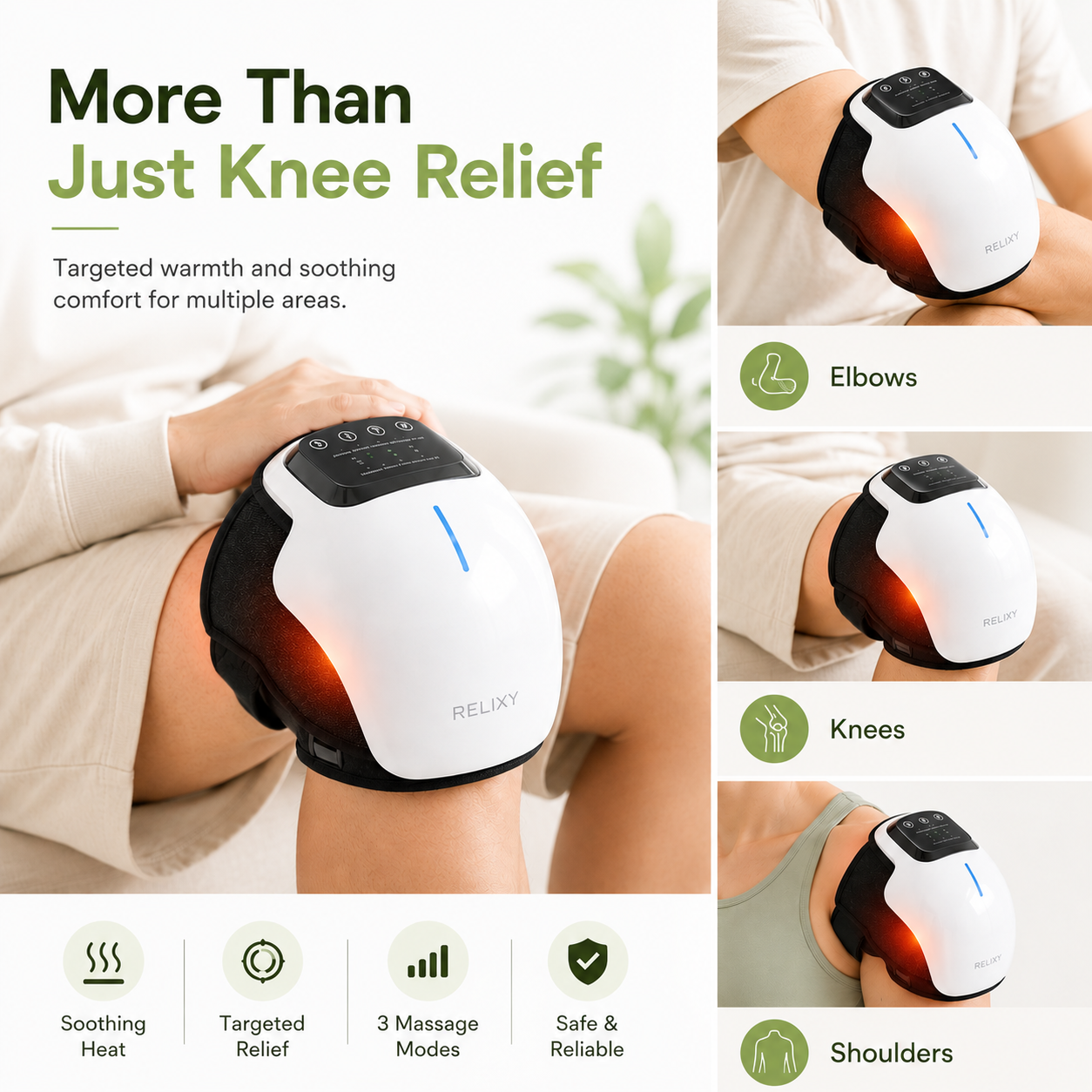 RELIXY™ Knee Massager – Engineered 5-in-1 Relief