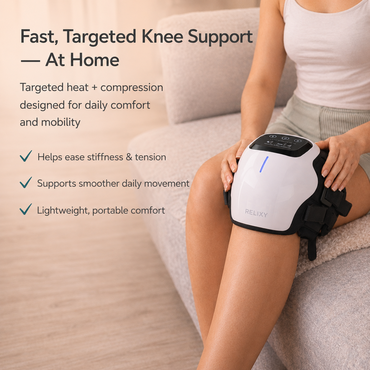 RELIXY™ Knee Massager – Engineered 5-in-1 Relief