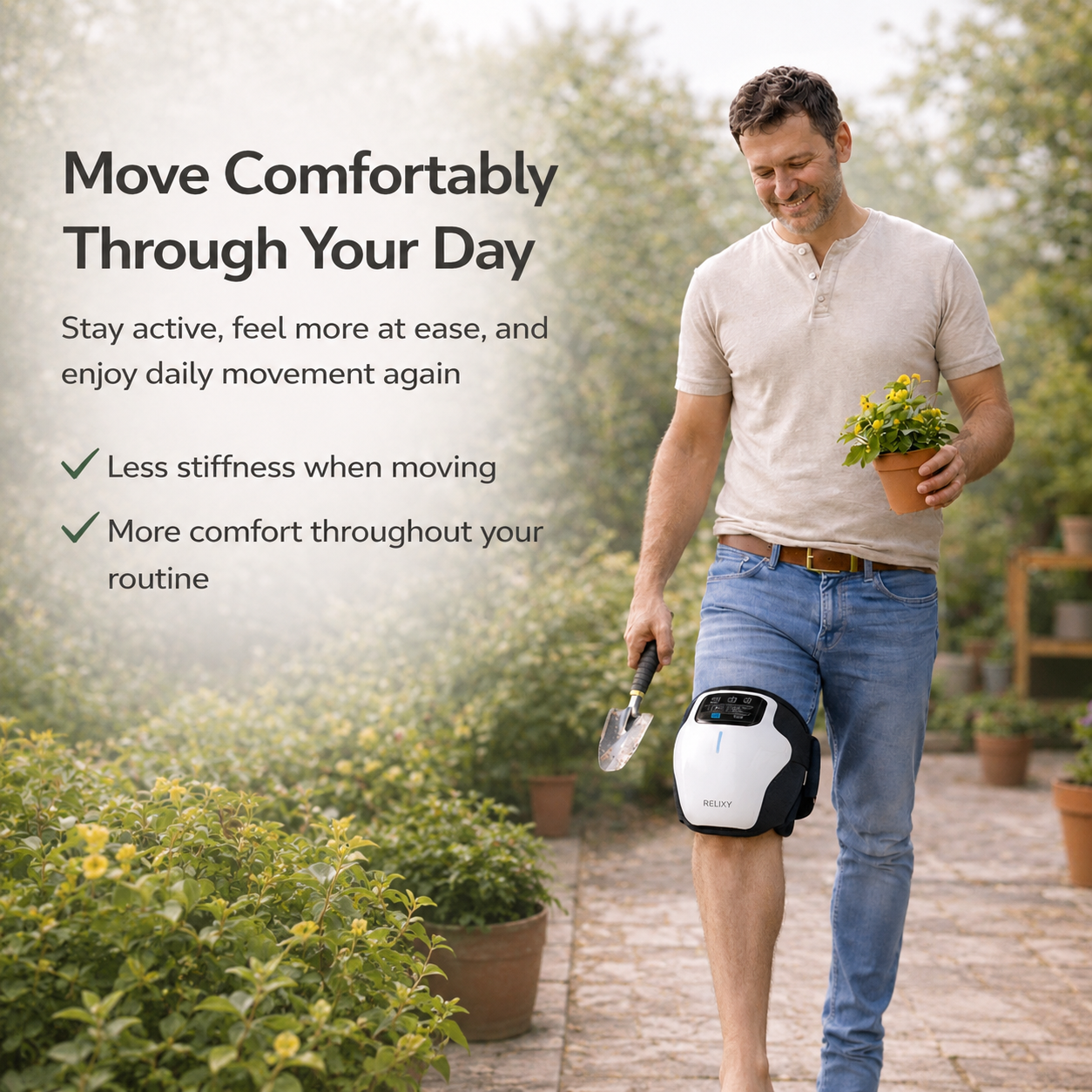 RELIXY™ Knee Massager – Engineered 5-in-1 Relief